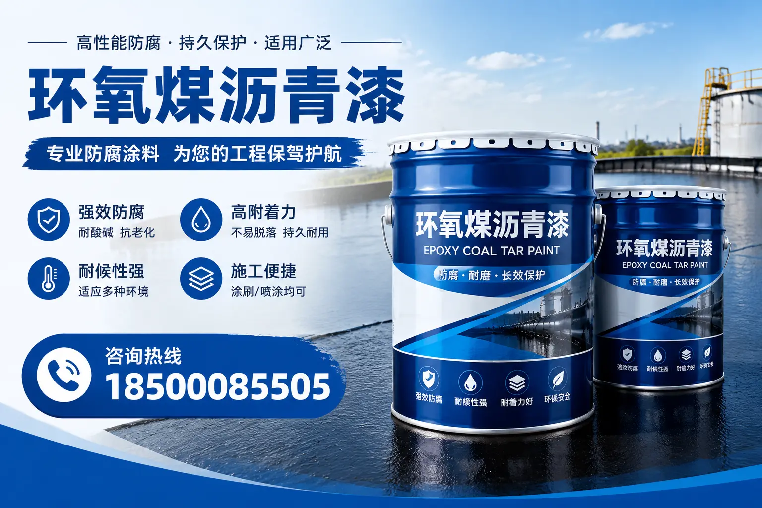 环氧煤沥青漆与其他漆类的比较，宁波用户的选择依据